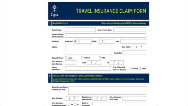 aa travel insurance policy documents