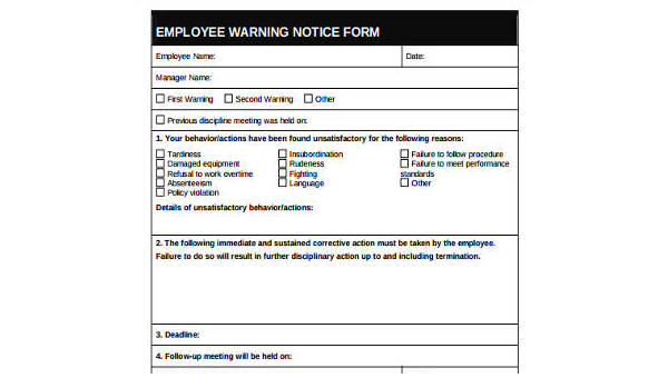 Employee Tardiness Warning Letter from images.sampleforms.com