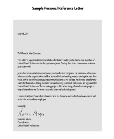 Reference Letter For Former Employee from images.sampleforms.com