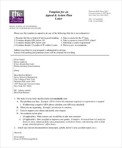 FREE 13+ Appeal Letter Samples, PDF, MS Word, Google Docs