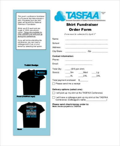 shirt fundraiser order form1