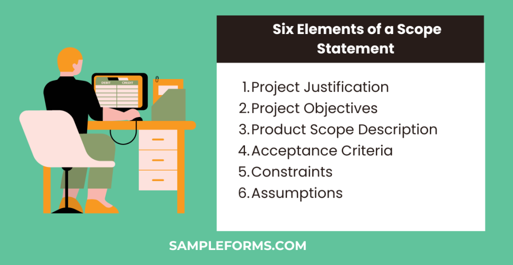 six elements of a scope statement 1024x530