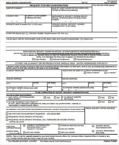social security administration authorization form1