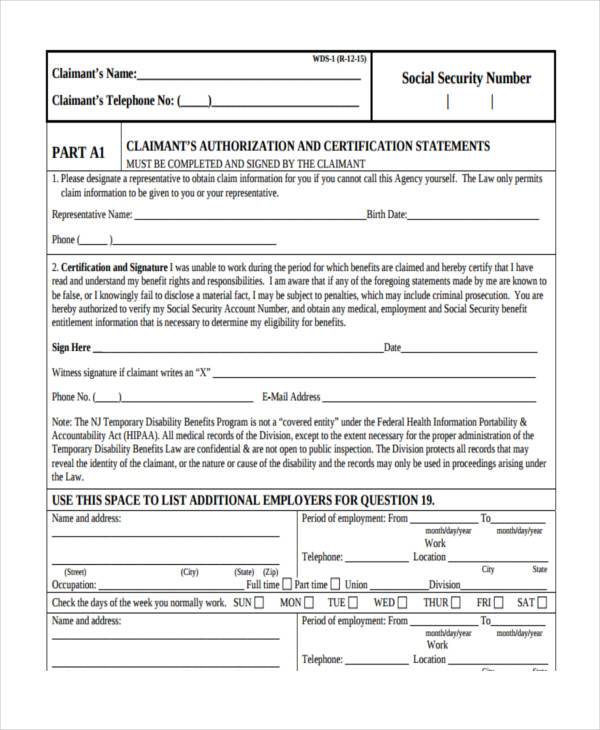 social security appeal form example