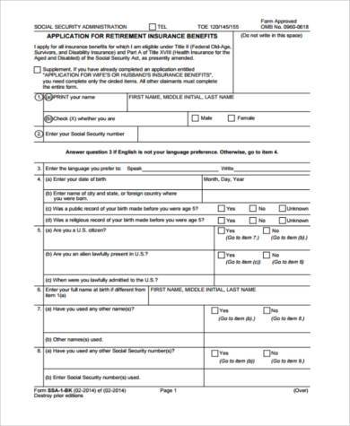 social security income tax form