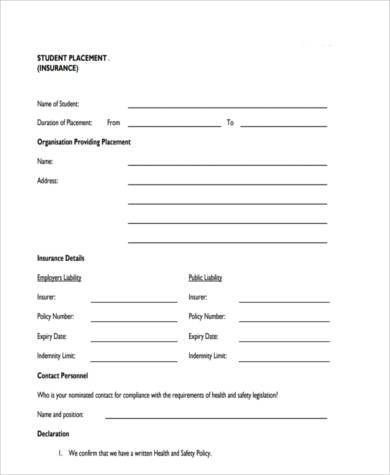 FREE 8+ Sample Student Risk Assessment Forms in PDF | MS Word