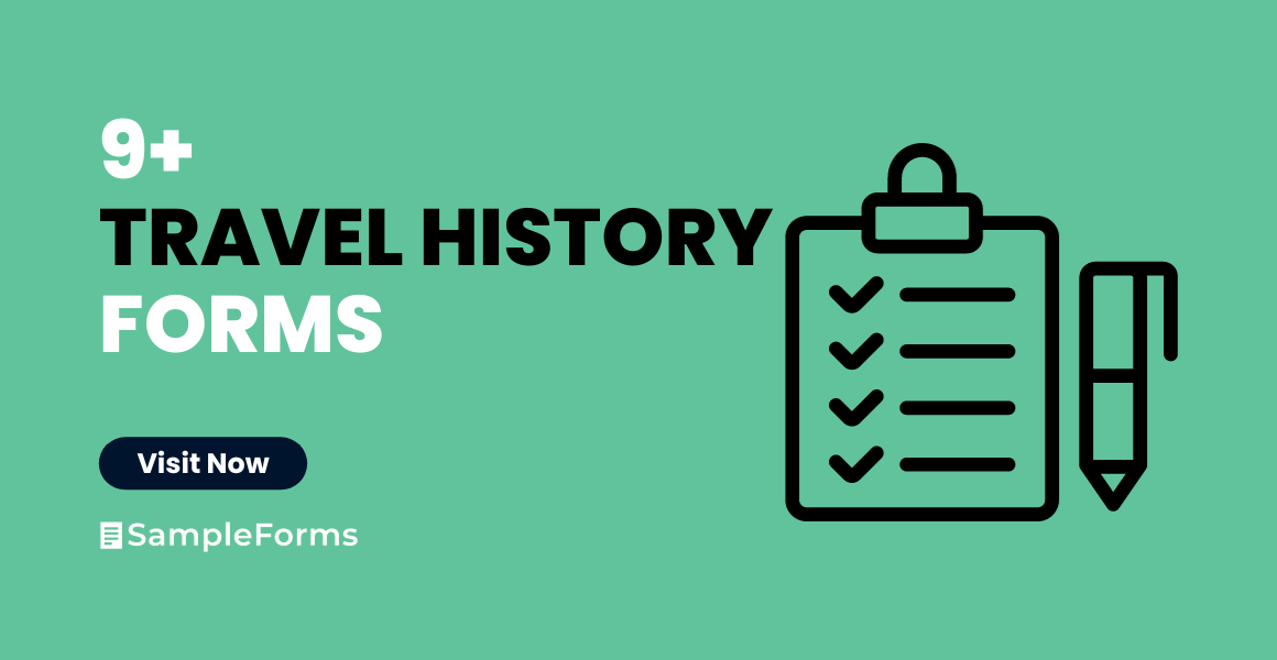 travel history form