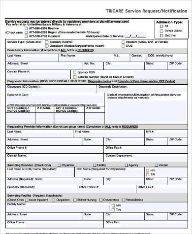 Tricare Card.pdf FREE 8+ Sample Tricare Authorization Forms in PDF | MS Word
