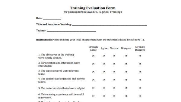 FREE 8  Sample Course Evaluation Forms in PDF MS Word Excel