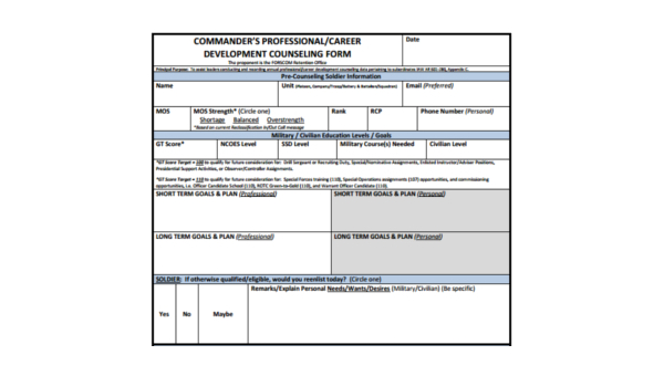 fimg dev counselling form