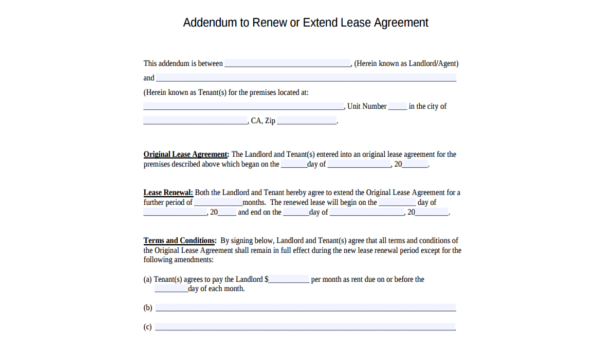 month to month lease agreement template free