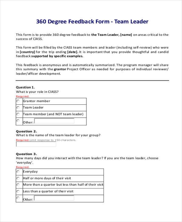  360 Development Feedback Examples 7 Examples Of Constructive 