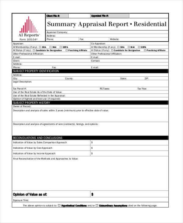 free-29-sample-appraisal-formats-in-pdf-ms-word-excel