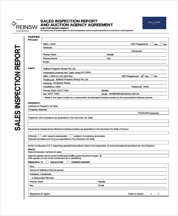 auction agency agreement form example