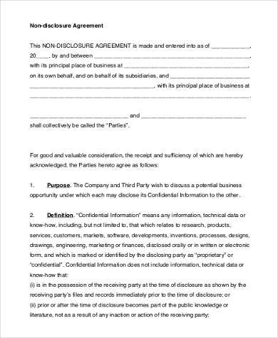 Simple Agreement Forms  31  Free Documents in Word, PDF