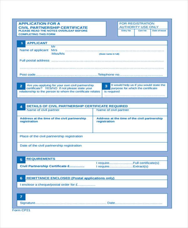 civil partnership application form1