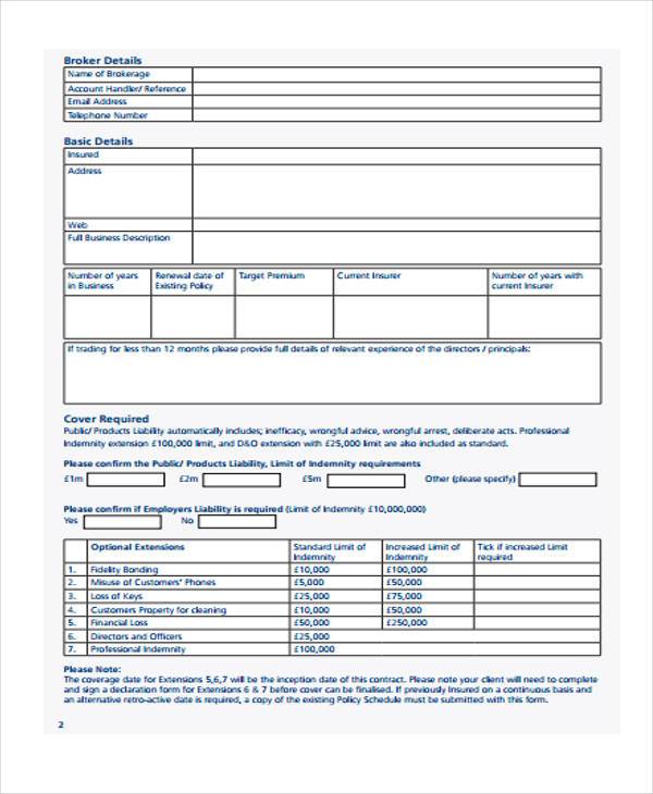 cleaning contractors quotation request form