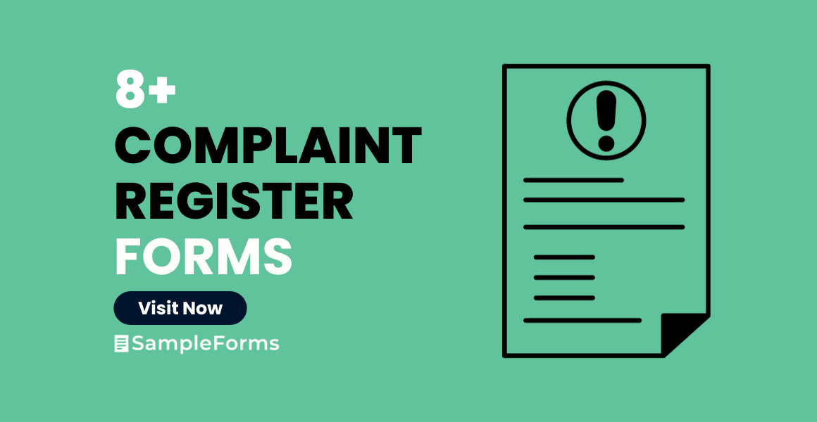 complaint register form