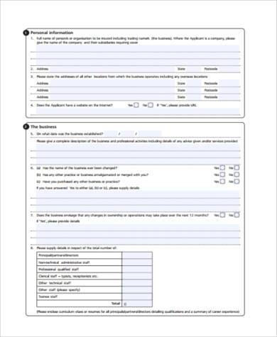 construction work proposal form