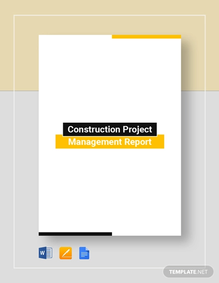 construction report