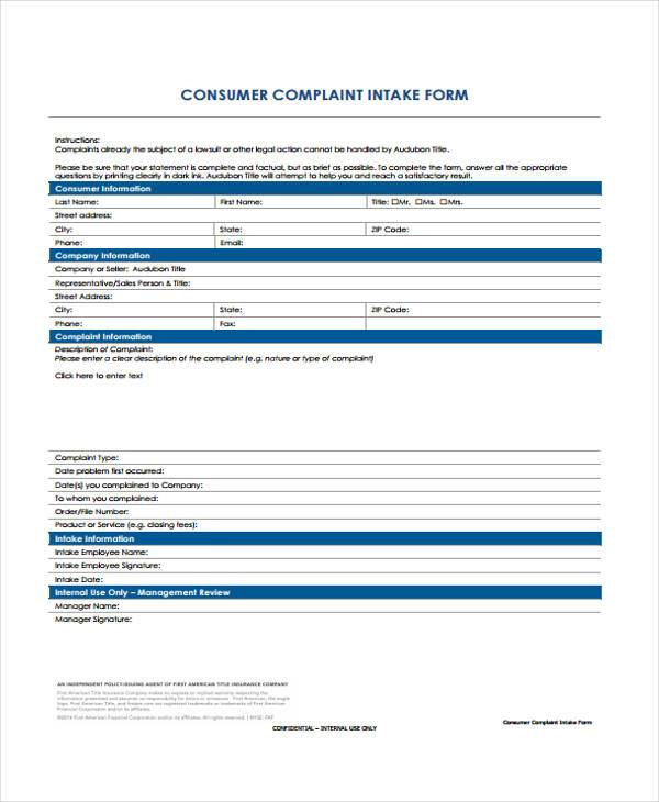 free-10-sample-consumer-complaint-forms-in-ms-word-pdf