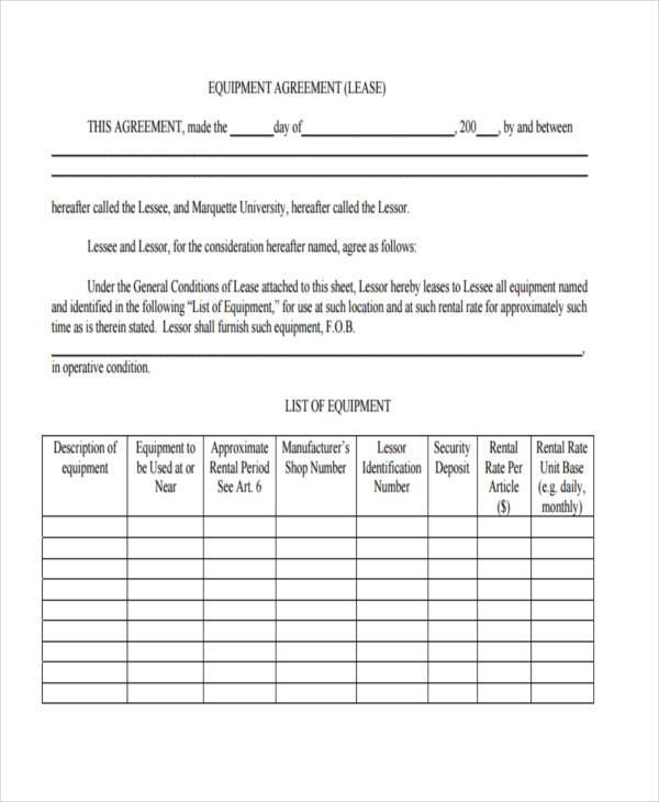 contract lease agreement form in pdf