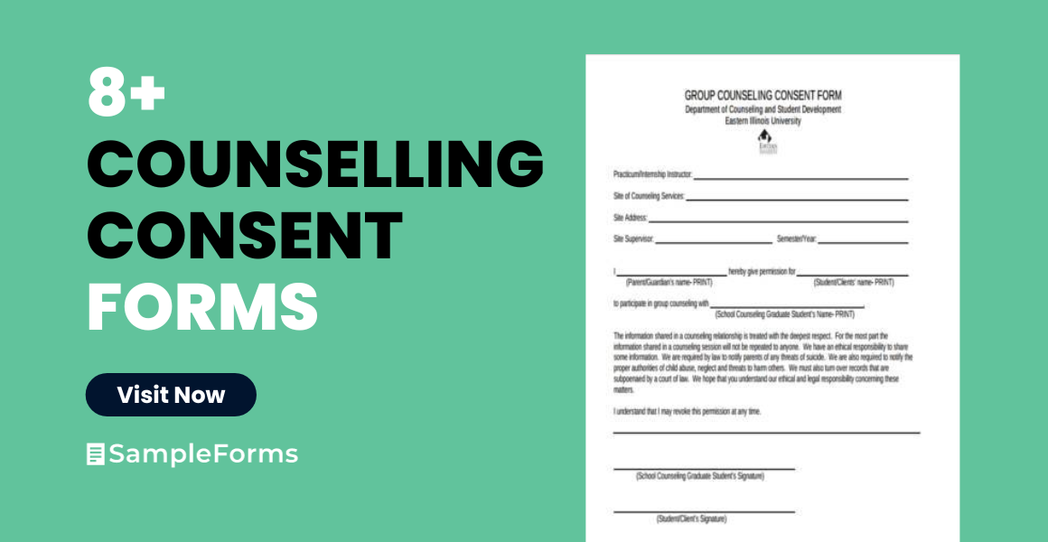 counselling consent form