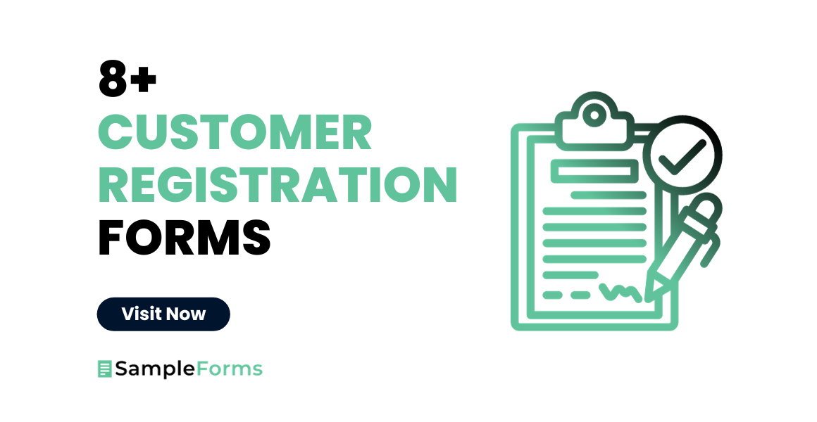 customer registration form