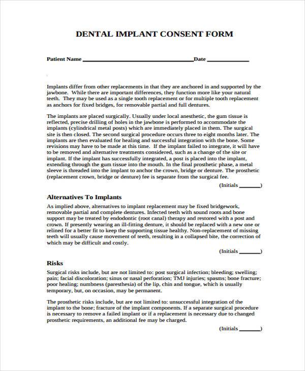 FREE 42+ Consent Forms in PDF | MS Word | Excel