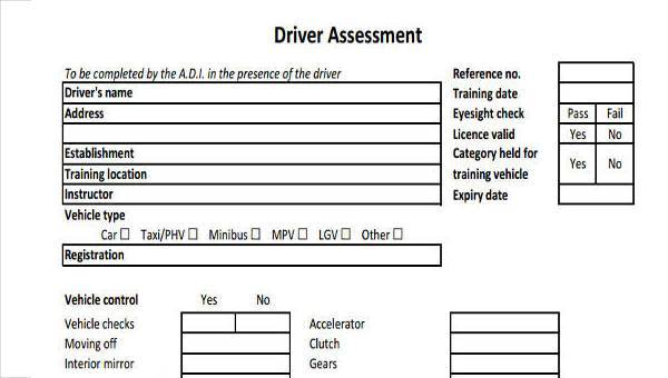 what happens after you pay the driver assessment fee