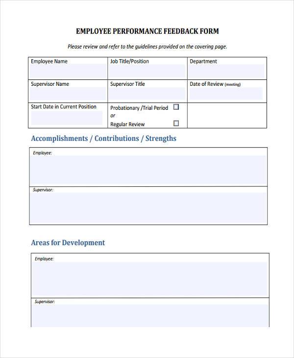 employee performance feedback form1