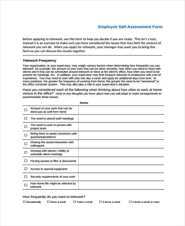 employee self assessment form3