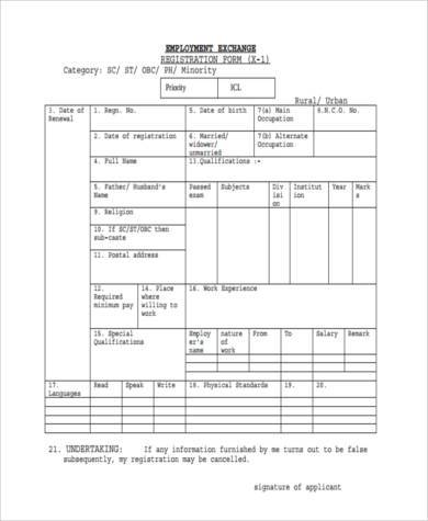 FREE 9+ Sample Employment Renewal Forms in PDF | MS Word