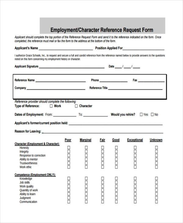FREE 35 Employment Form Samples In PDF MS Word Excel