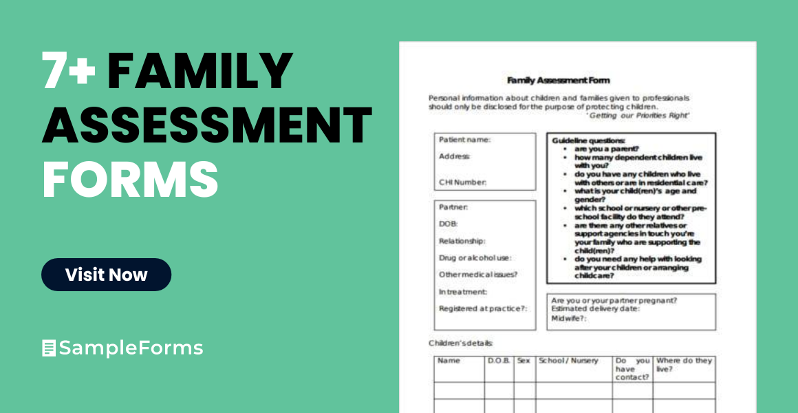 family assessment form