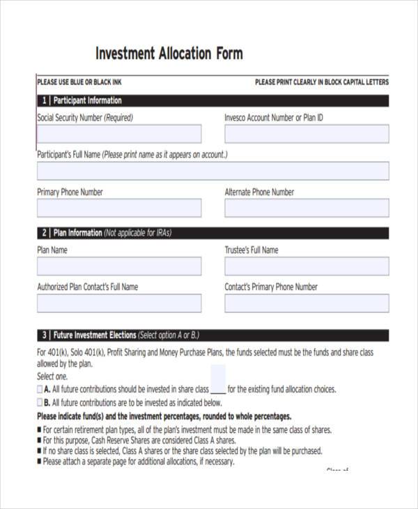 FREE 7+ Sample Allocation Agreement Forms in PDF | MS Word