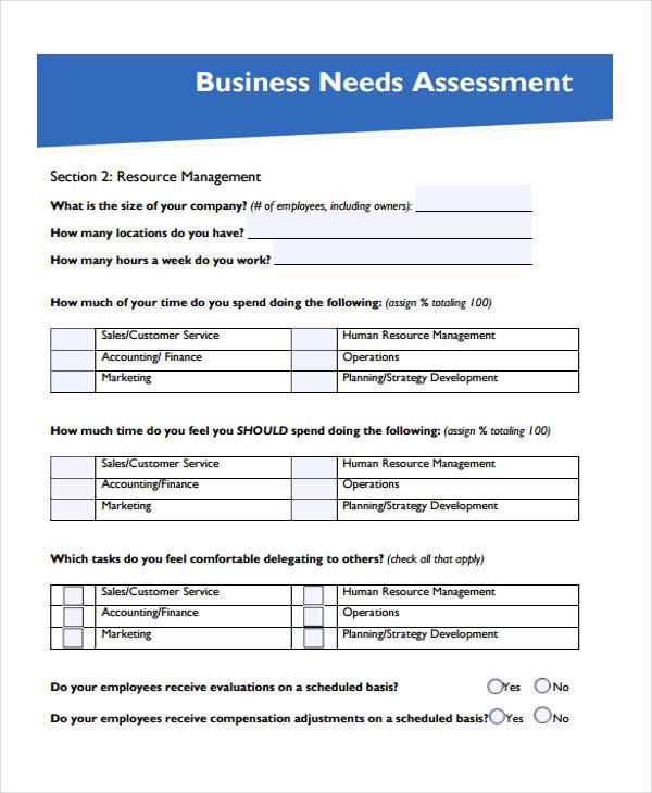 FREE 8+ Marketing Assessment Forms in PDF | MS Word