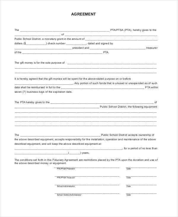 FREE 8+ General Agreement Sample Forms in MS Word PDF Pages