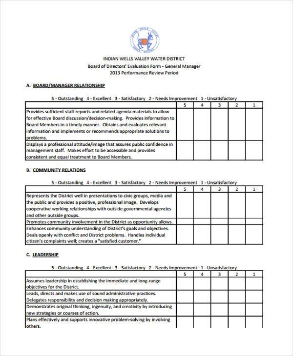 evaluation 360 manager