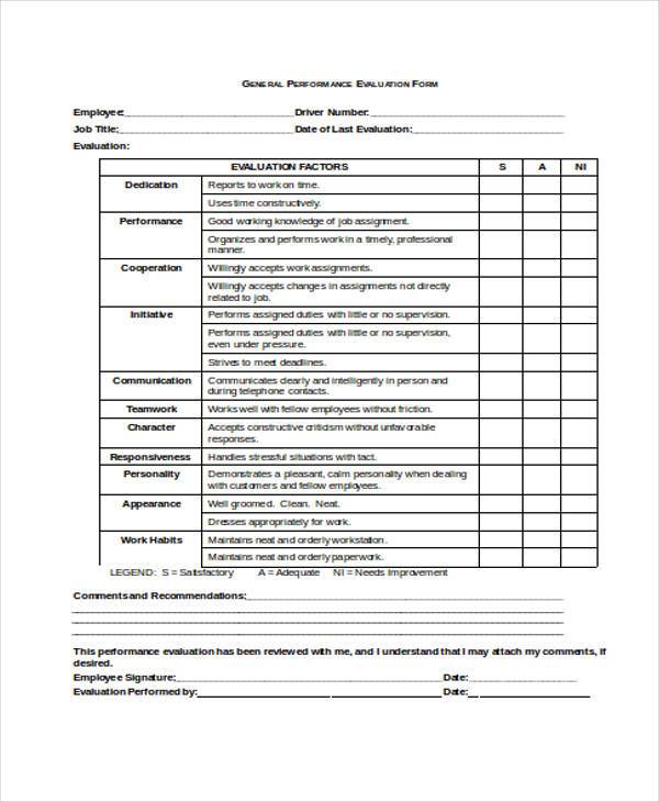 performance-evaluation-6-free-download-for-word-pdf-sample-templates