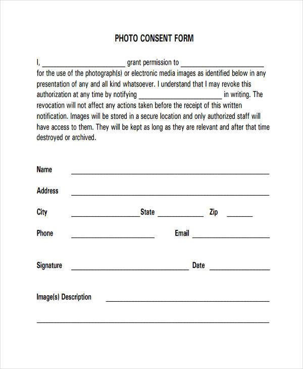 FREE 42 Consent Forms In PDF MS Word Excel