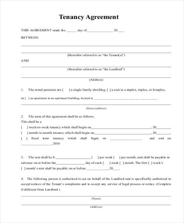 general tenancy agreement form1
