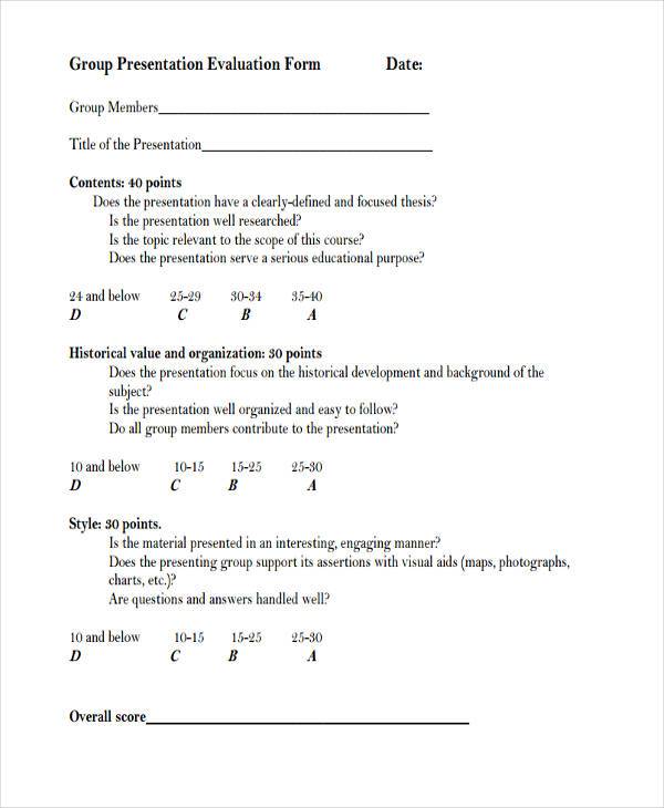 group presentation evaluation form1