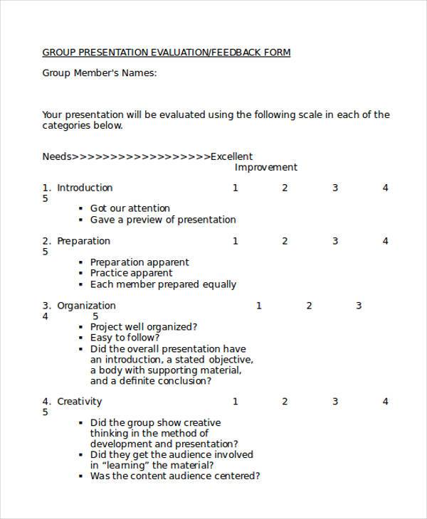 group presentation evaluation form2