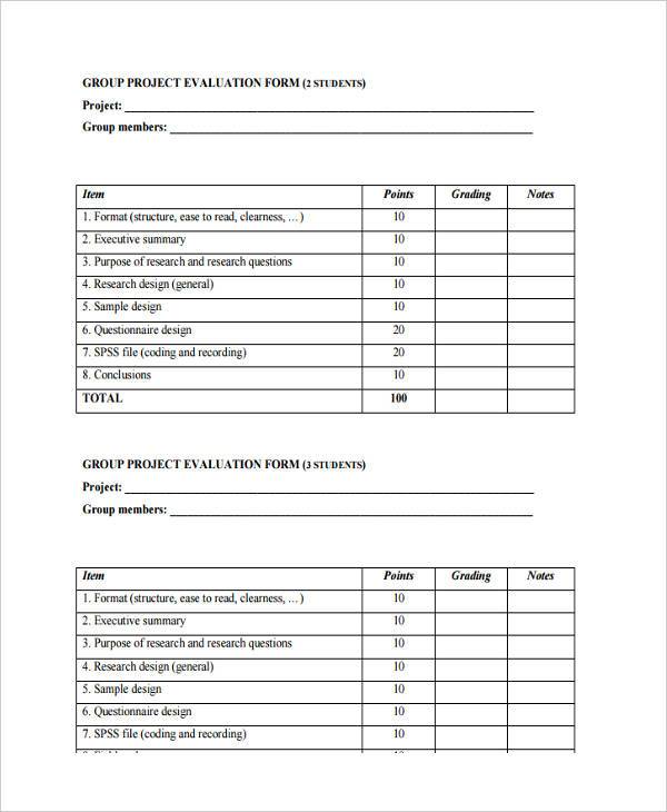 Group Project Evaluation 93