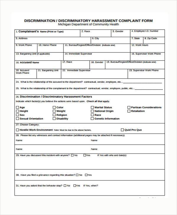 Sexual Harassment Investigation Report Template Sarseh