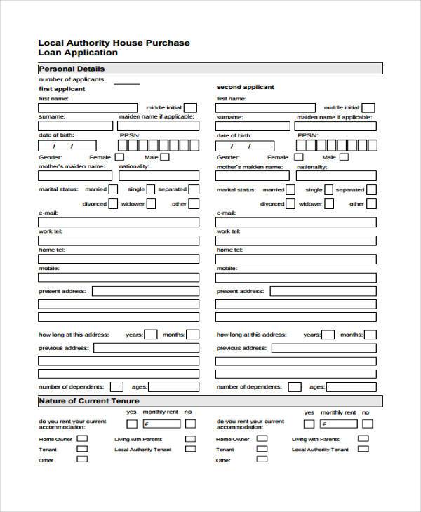 home purchase contract form