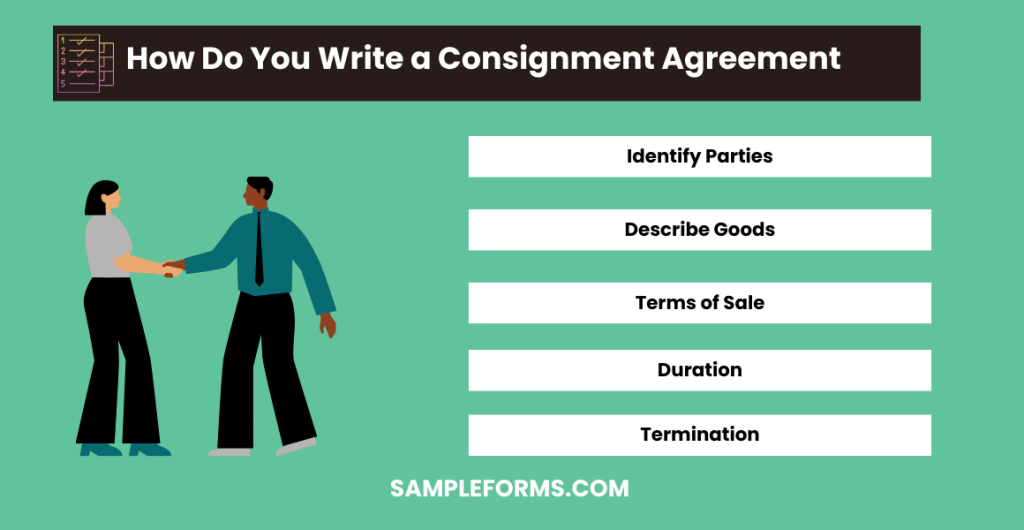 how do you write a consignment agreement 1024x530