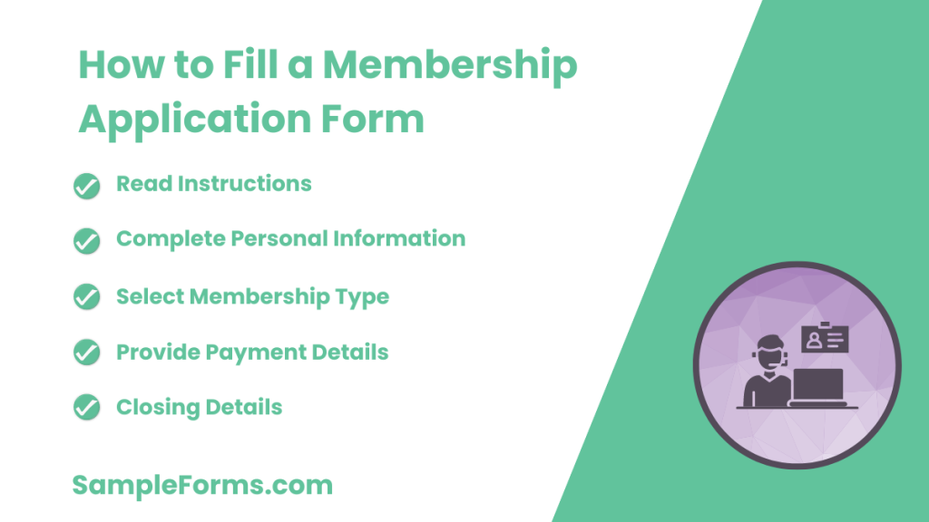 how to fill a membership application form 1024x576
