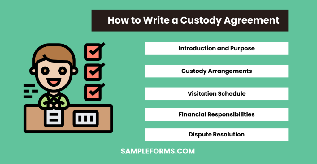 how to write a custody agreement 1024x530